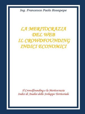 cover image of La meritocrazia del web